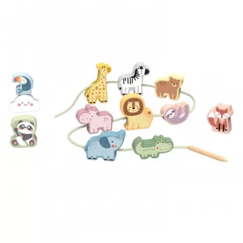 Tooky toy igra pertlanja - divlje životinje 