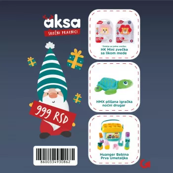 Novogodišnji paketić za bebe no. 1 - 999 din 