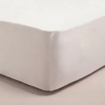 Stefan čaršav sa lastišom žersej beli, 90x200cm 