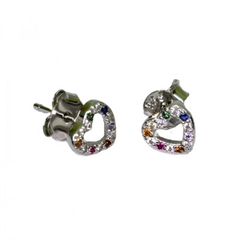 Silver line minđuše AE14442-MIX 