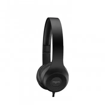Enyo Foldable Headphones with Microphone Black 