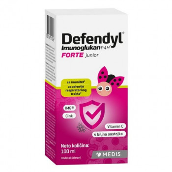 Defendyl Imunoglukan FORTE junior, sirup 100ml 