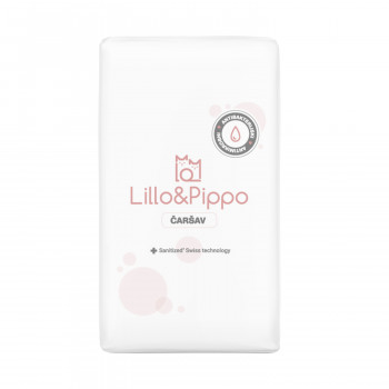 Lillo&Pippo antibakterijski čaršav 110x150 