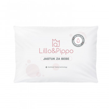 Lillo&Pippo antibakterijski jastuk za bebe 40x60 