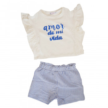 Lillo&Pippo komplet(majica atlet, šorts),devojčice 