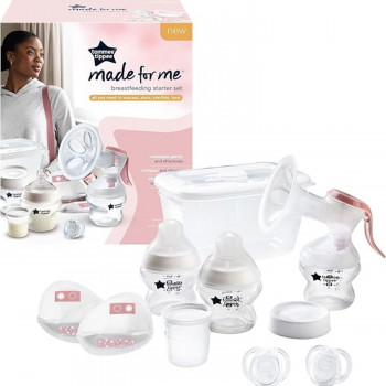 Tommee Tippee set za dojenje roze 