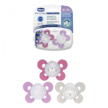 Chicco laža Comfort noćna devojč. 16-36m, 2 kom 
