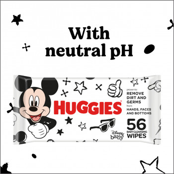 Huggies baby vlažne maramice mickey mouse 56kom 