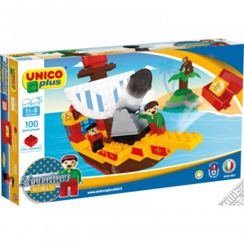 Androni Giocattoli Unico plus kocke piratski brod 