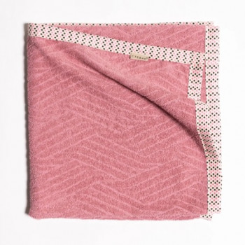 Stefan pokrivac od frotira 70x100, roze 