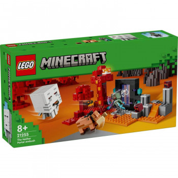 LEGO MINECRAFT THE NETHER PORTAL AMBUSH 