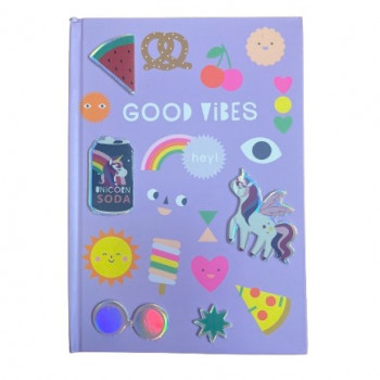 Cute&Cool notes Šareni A5 80 listova 