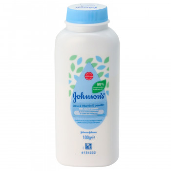Johnsons baby puder Aloe vera&Vitamin E 