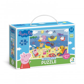 Dodo puzzle Peppa prase,letnji odmor 50 kom 