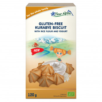Fleur Alpine organski biskv.bez glutena jog.120G 