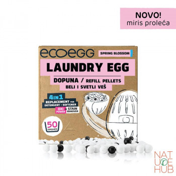 Ecoegg dopuna deterdž.beli/svetli veš mir.svež, 50 