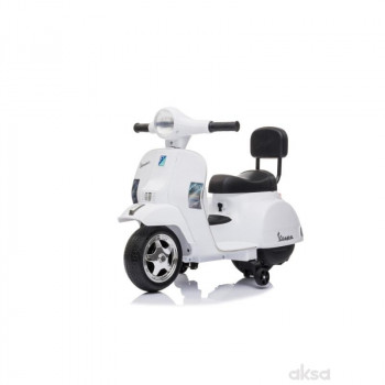 Mini Vespa skuter za decu,bela 