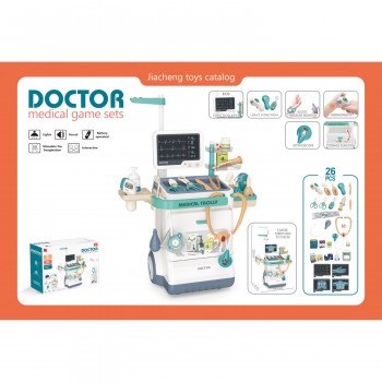 Merx igračka doktorski set,26 elemanata 