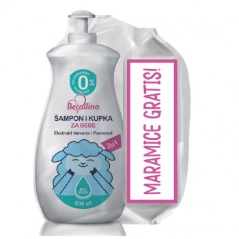 Becollino 2u1 500ml+Maramice Soft&Care 60/1 GRATIS 