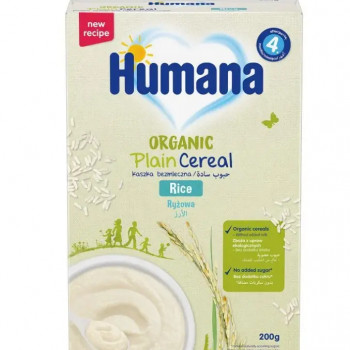 Humana organska bezml. ins. kaša sa pirinčem 200g 