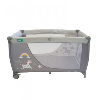 Puerri prenosivi krevetac Unicorn, Grey 