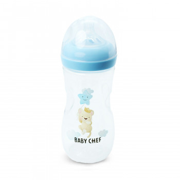 Baby Chef flašica plastična 330ml, plava 