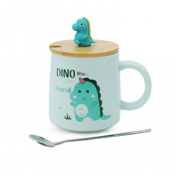 Cute&Cool šolja dinosaurus plava 