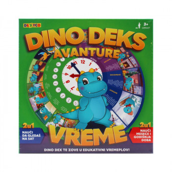 Drustvena igra dino deks avanture vreme 