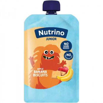 Nutrino pouch jabuka banana sa keksom 180g 