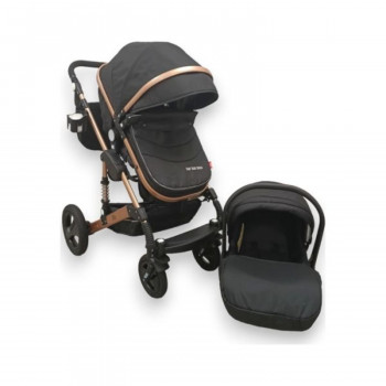 BBO kolica duo sistem Matrix Crna 