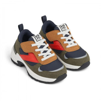 Liewood patike Evri Flash/Army brown multi mix 