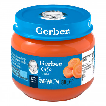 Gerber kašica od šargarepe 80g 