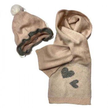 Chicco set 2/1 (kapa, šal), devojčice 