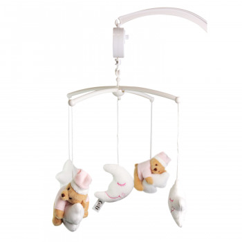 Baby chef muzička vrteška roze 