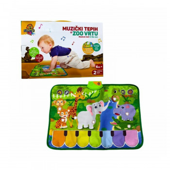 Milla Toys Muzički tepih u ZOO vrtu 70x48cm 