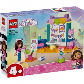 Lego duplo crafting with baby box 
