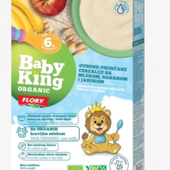 Baby King  ovs-pir. cer sa ban i jab organic 200g 