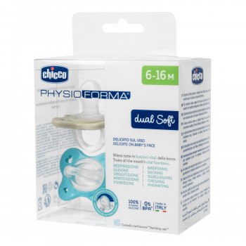 Chicco laža Dual Soft plava 6-16m 2kom 