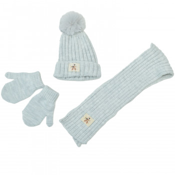 Lillo&Pippo set, kapa, šal, rukavice, unisex 