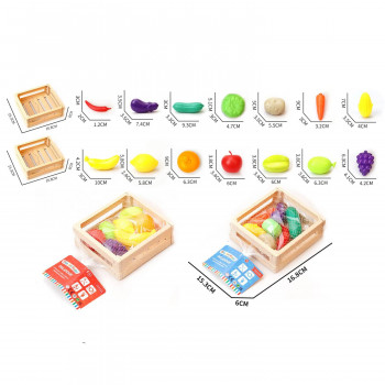 HK Mini igračka set povrća i voća 