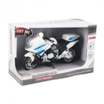HK Mini igračka  sportski motor, beli 