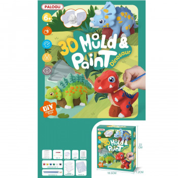 HK Mini igračka oblikuj i oboji , dinosaurus 