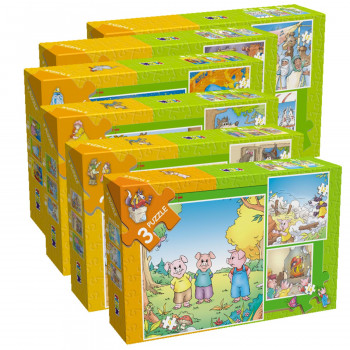 Pikom Puzzle 9,12,16 delova 