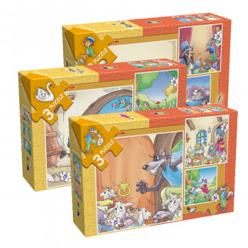 Pikom Puzzle 25,36,49 delova 