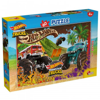 Slagalica 60pcs hot wheels 2u1 slozi i oboji 