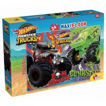 Slagalica24pcs maxi hot wheels 2u1 slozi i oboji 