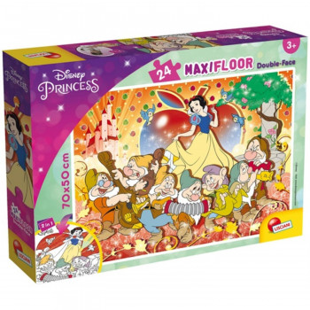 Slagalica 24pcs maxi snow white 2u1 slozi i oboji 