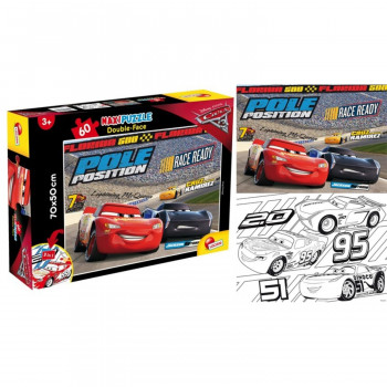 Slagalica 60pcs maxi cars 3 challenge 2u1 