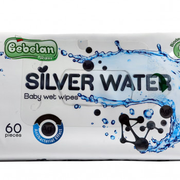 Bebelan silver vlažne maramice 60 kom 