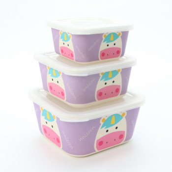 Baby Chef set kutija za odlaganje hrane jednorog 3 
